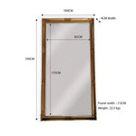 French Provincial Ornate Mirror - COUNTRY GOLD - X Large 100cm x 190cm - Home & Garden > Decor