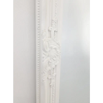 French Provincial Ornate Mirror - White - Medium 70cm x 170cm - Home & Garden > Decor