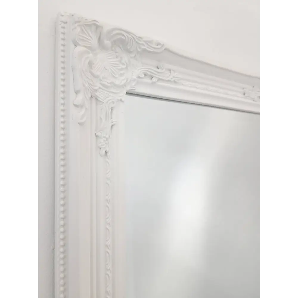 French Provincial Ornate Mirror - White - Small 80cm x 110cm - Home & Garden > Decor > Mirrors