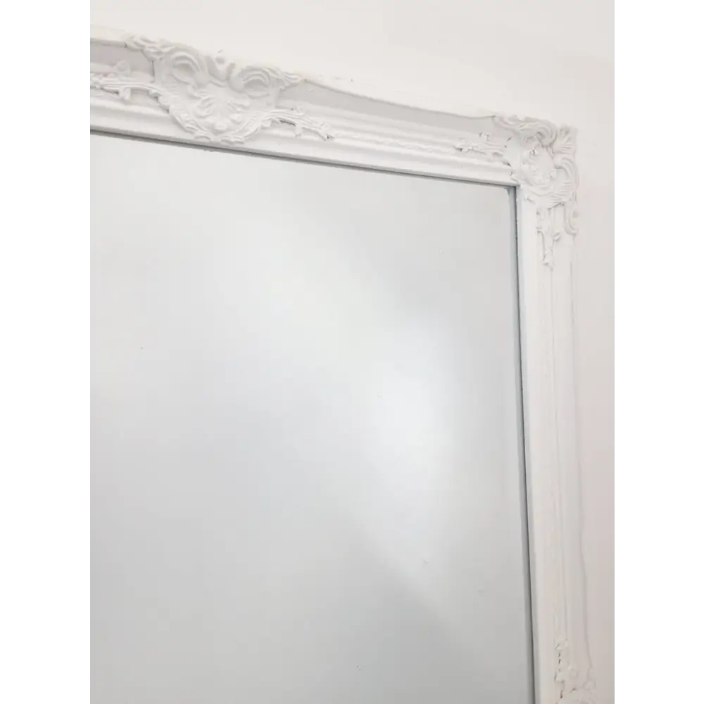 French Provincial Ornate Mirror - White - Small 80cm x 110cm - Home & Garden > Decor > Mirrors