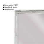 French Provincial Ornate Mirror - WHITE - X Large 100cm x 190cm - Home & Garden > Decor