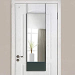 Full-Length Mirror Long Standing for Bedroom and Bathroom (106 x 35 cm Black) - Home & Garden > Decor > Mirrors