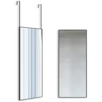 Full-Length Mirror Long Standing for Bedroom and Bathroom (106 x 35 cm Black) - Home & Garden > Decor > Mirrors