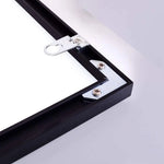 Full-Length Mirror Long Standing for Bedroom and Bathroom (106 x 35 cm Black) - Home & Garden > Decor > Mirrors