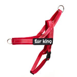 Fur King Signature Quick Fit Harness Medium Red - Pet Care > Dog Supplies > Dog Collars Leads & Harnesses