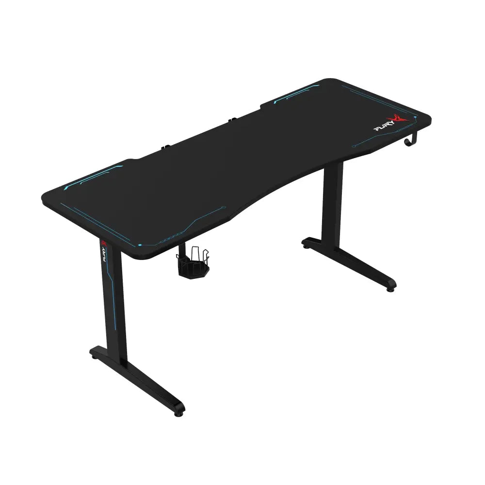 FuryX Gaming Desk with RGB Full size Mousepad - Furniture > Office