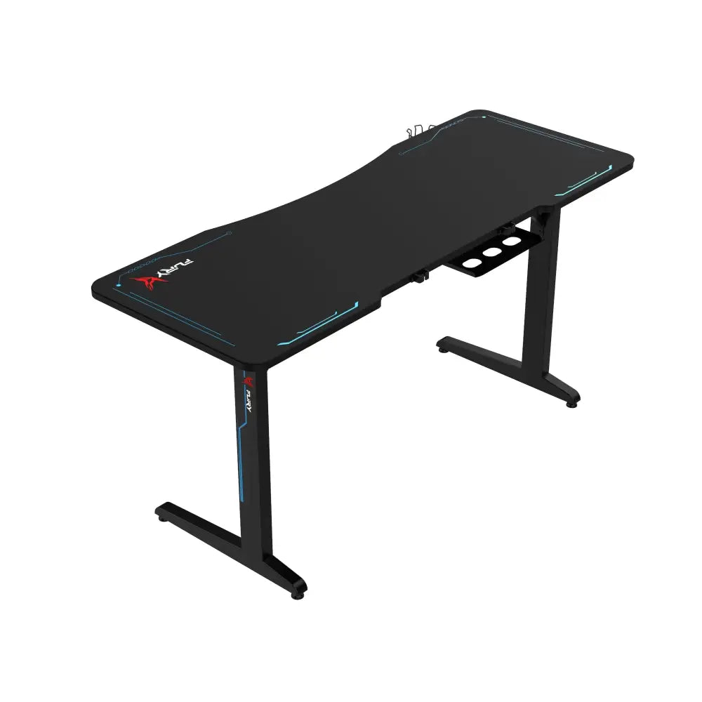 FuryX Gaming Desk with RGB Full size Mousepad - Furniture > Office