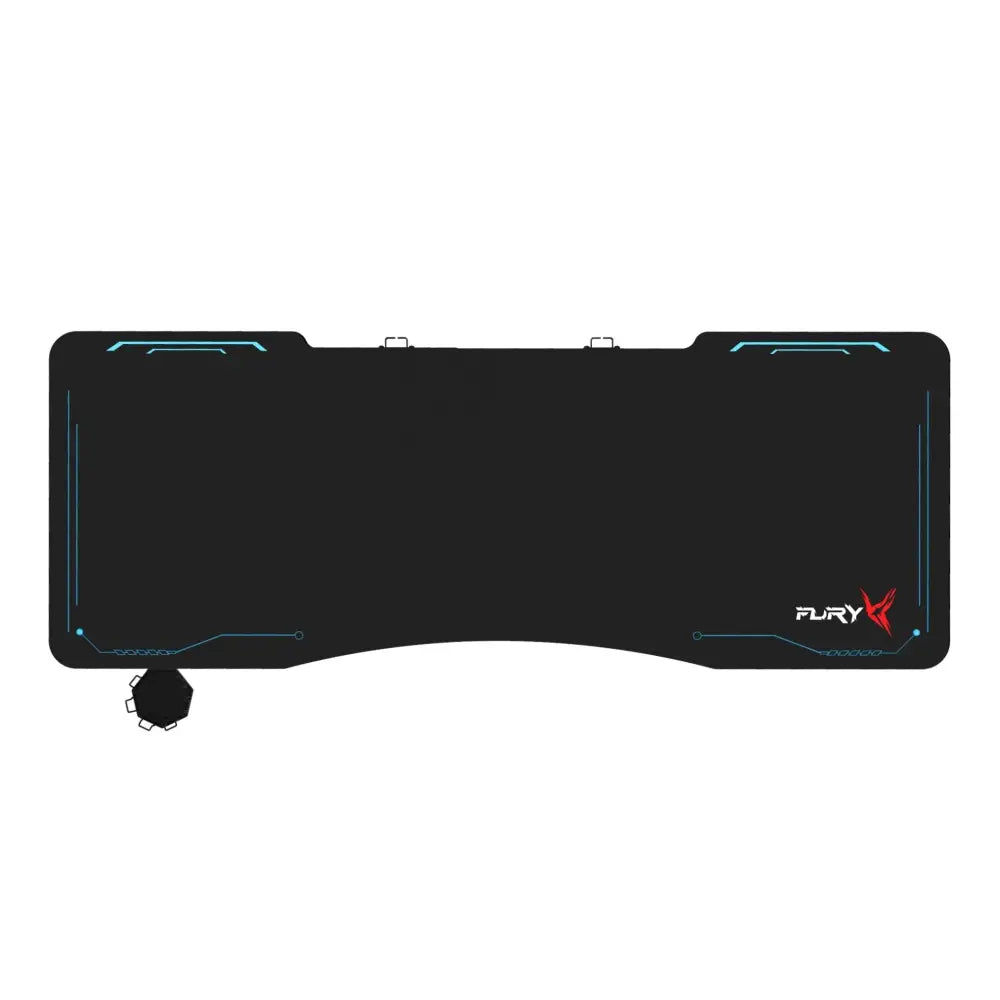 FuryX Gaming Desk with RGB Full size Mousepad - Furniture > Office
