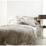 Gainsborough Olivia Stone Quilt Cover Set Queen - Home & Garden > Bedding
