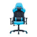 Gaming Chair Ergono Black REdmic Racing chair 165° Reclining Gaming Seat 3D Armrest Footrest - Furniture > Bar Stools