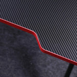 Gaming Desk Desktop PC Computer Desks Desktop Racing Table Office Laptop Home K-Shaped Legs Black 120cm - Furniture >