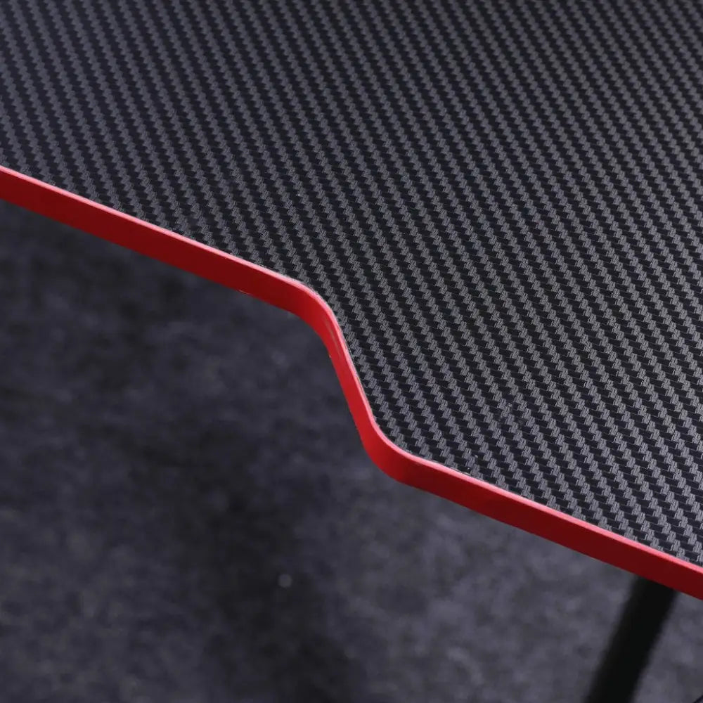Gaming Desk Desktop PC Computer Desks Desktop Racing Table Office Laptop Home K-Shaped Legs Black 120cm - Furniture >