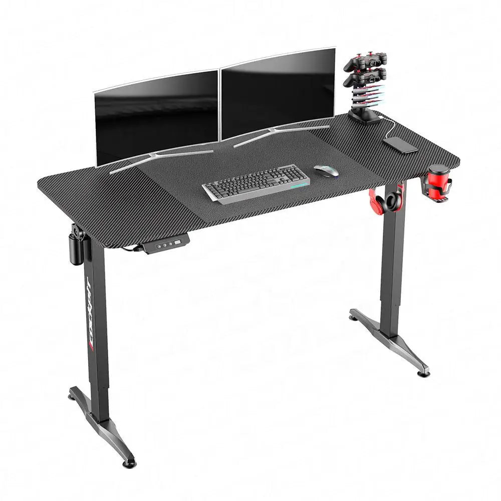 Gaming Standing Desk Home Office Lift Electric Height Adjustable Sit To Stand Motorized Standing Desk 1160 - Furniture