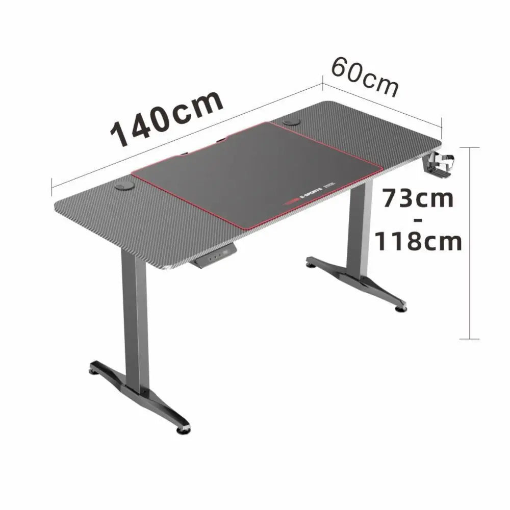 Gaming Standing Desk Home Office Lift Electric Height Adjustable Sit To Stand Motorized Standing Desk 1460 - Furniture