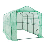 Garden Greenhouse Walk-In Shed 3.5x2x2M PE Apex - Home & Garden > Green Houses