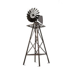 Garden Windmill 160cm Metal Ornaments Outdoor Decor Ornamental Wind Mill - Home & Garden > Decor