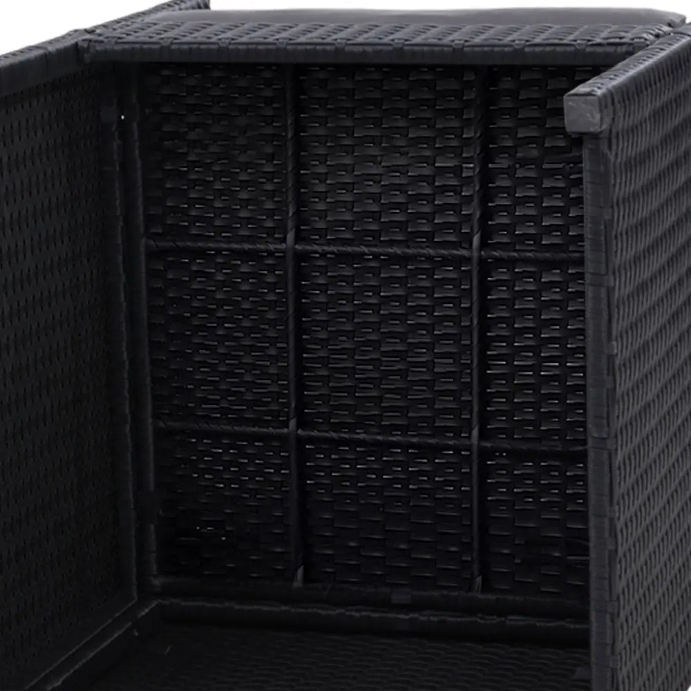 Gardeon 2PC Outdoor Dining Chairs Patio Furniture Wicker Garden Cushion Hugo - Furniture > Outdoor