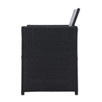 Gardeon 2PC Outdoor Dining Chairs Patio Furniture Wicker Garden Cushion Hugo - Furniture > Outdoor