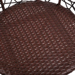 Gardeon 3PC Bistro Set Outdoor Furniture Rattan Table Chairs Patio Garden Cushion Brown - Furniture > Outdoor