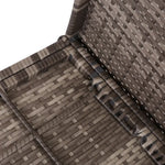 Gardeon 4 PCS Outdoor Sofa Set Rattan Chair Table Setting Garden Furniture Grey - Furniture > Outdoor