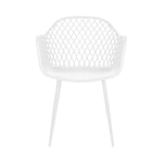 Gardeon 4PC Outdoor Dining Chairs PP Lounge Chair Patio Furniture Garden White - Furniture > Outdoor > Outdoor Chairs