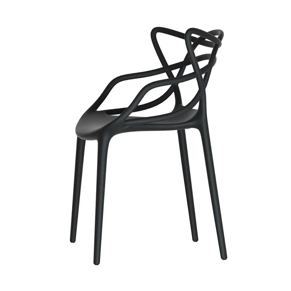 Gardeon 4PC Outdoor Dining Chairs PP Portable Stackable Chair Patio Furniture - Furniture > Outdoor
