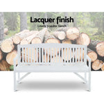 Gardeon 5FT Outdoor Garden Bench Wooden 3 Seat Chair Patio Furniture White - Furniture > Outdoor