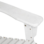 Gardeon Adirondack Outdoor Chairs Wooden Beach Chair Patio Furniture Garden White - Furniture > Outdoor