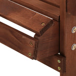 Gardeon Adirondack Outdoor Chairs Wooden Beach Chair Patio Furniture Garden Brown - Furniture > Outdoor > Outdoor Chairs