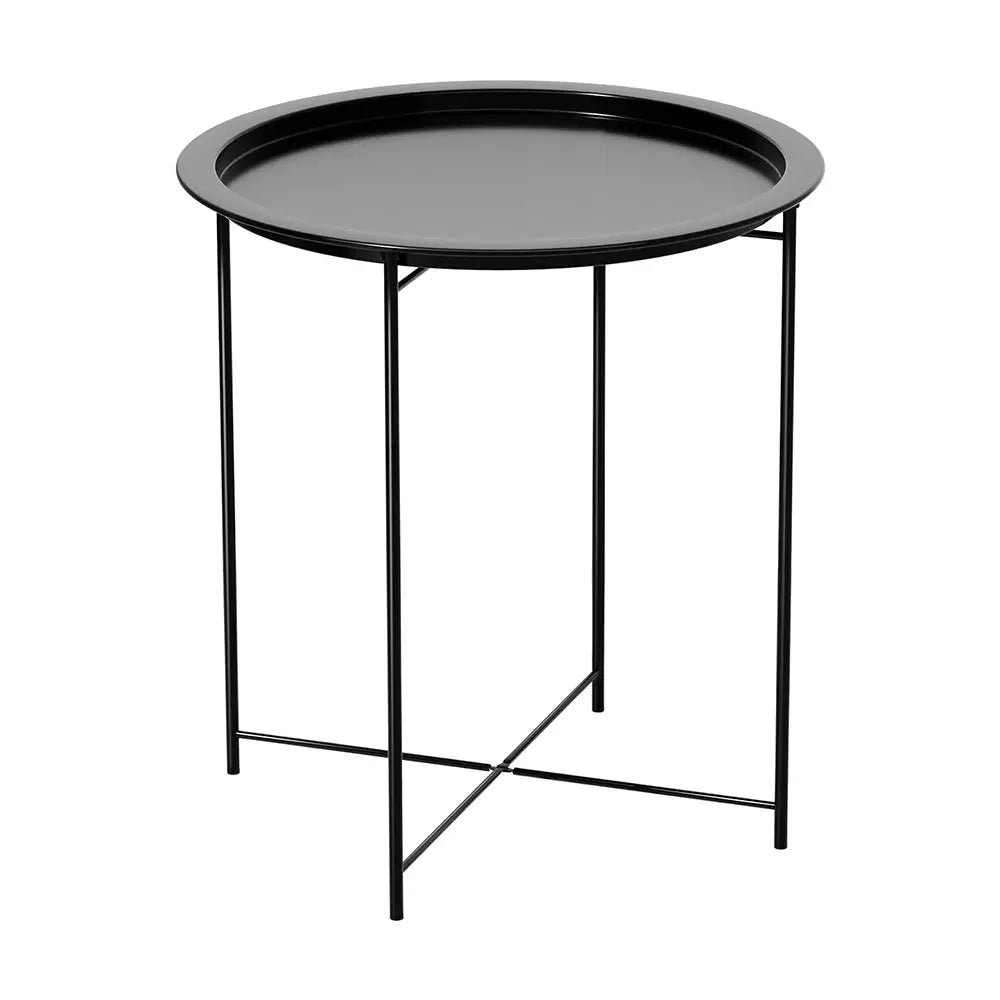 Gardeon Coffee Side Table Steel Outdoor Furniture Indoor Desk Patio Garden - Furniture > Outdoor