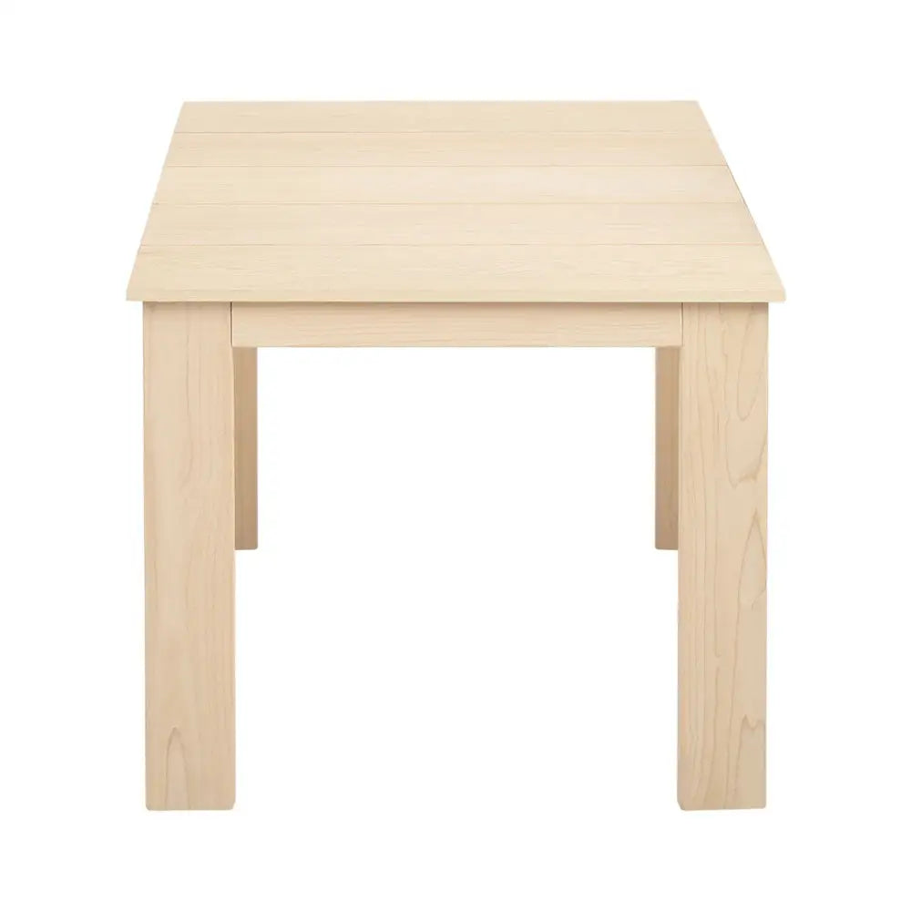 Gardeon Coffee Side Table Wooden Desk Outdoor Furniture Camping Garden Natural - Furniture > Outdoor