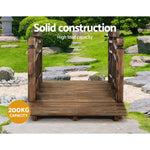 Gardeon Garden Decor Outdoor Ornament Wooden Bridge 150cm - Furniture > Outdoor