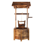 Gardeon Garden Decor Outdoor Ornament Wooden Wishing Well - Home & Garden > DIY