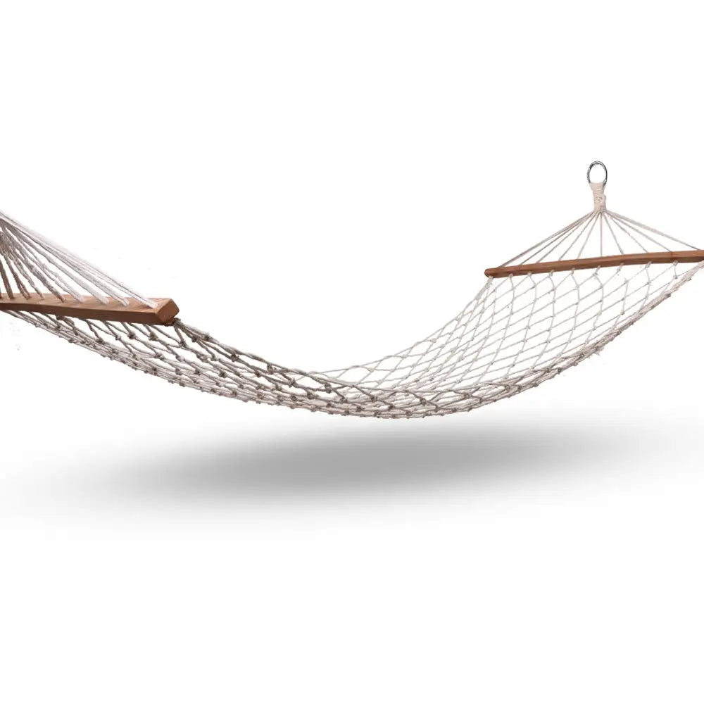 Gardeon Hammock Bed Outdoor Chair Camping Hammocks Hanging Mesh - Home & Garden > Hammocks