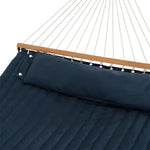 Gardeon Hammock Bed Outdoor Portable Hanging Chair Camping Blue - Home & Garden > Hammocks