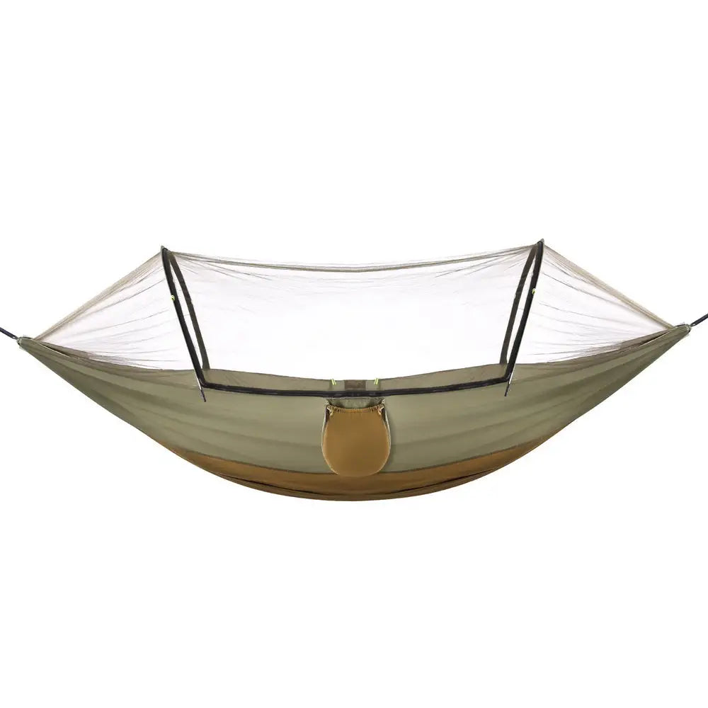 Gardeon Hammock Chair Metal Stand Outdoor Furniture Black - Home & Garden > Hammocks