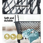 Gardeon Hammock Chair Outdoor Portable Camping Hammocks 2 Person Grey - Furniture > Outdoor