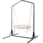 Gardeon Hammock Chair with Stand Nest Web Outdoor Swing 100cm - Furniture > Outdoor