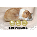 Gardeon Hanging Hammock Chair Outdoor Swing Hammocks Tassel Cream - Home & Garden > Hammocks