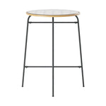 Gardeon Outdoor Bar Table Wicker Dining Bistro Patio Balcony Glass Table Steel - Furniture > Outdoor