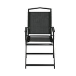 Gardeon Outdoor Chairs Portable Folding Camping Chair Steel Patio Furniture - Furniture > Outdoor