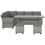 Gardeon Outdoor Dining Set Wicker Table Chairs Setting 8 Seater - Furniture > Outdoor