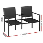 Gardeon Outdoor Garden Bench Seat Chair Table Loveseat Patio Furniture Park - Furniture > Outdoor