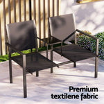 Gardeon Outdoor Garden Bench Seat Chair Table Loveseat Patio Furniture Park - Furniture > Outdoor