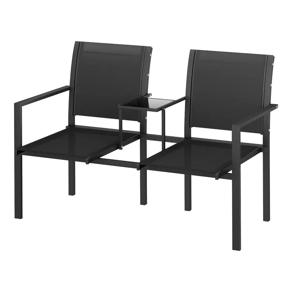 Gardeon Outdoor Garden Bench Seat Chair Table Loveseat Patio Furniture Park - Furniture > Outdoor