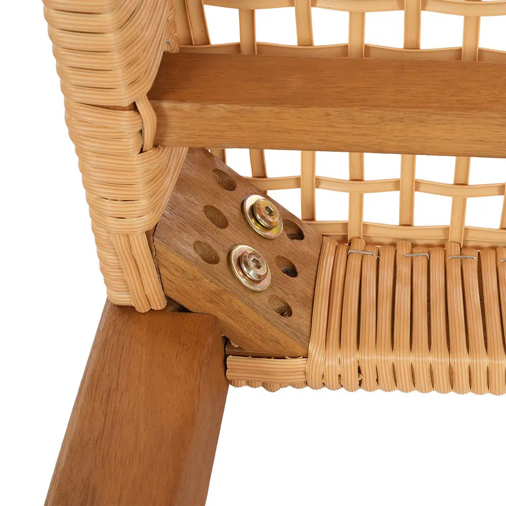 Gardeon Outdoor Garden Bench Seat Dining Acacia Wood 2-Seater Patio Furniture - Furniture > Outdoor