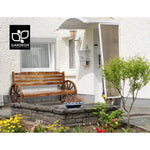Gardeon Outdoor Garden Bench Wooden 3 Seat Wagon Chair Lounge Patio Furniture - Furniture > Outdoor