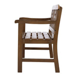 Gardeon Outdoor Garden Bench Wooden Chair 2 Seat Patio Furniture Lounge Natural - Furniture > Outdoor