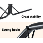 Gardeon Outdoor Hammock Chair with Stand Swing Hanging Hammock Garden Cream - Furniture > Outdoor