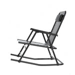 Gardeon Outdoor Rocking Chair Folding Reclining Recliner Patio Furniture Garden - Furniture > Outdoor